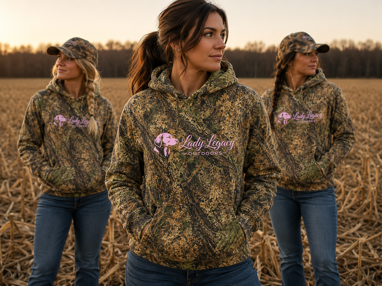 Lady Legacy Outdoors Unisex Cotton Hoodie