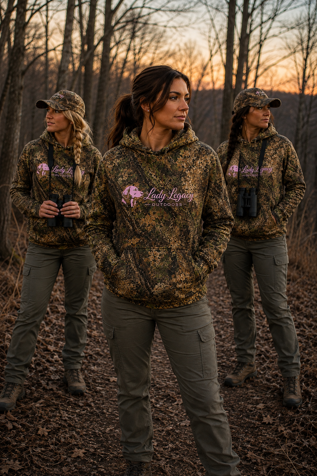 Lady Legacy Outdoors Unisex Cotton Hoodie