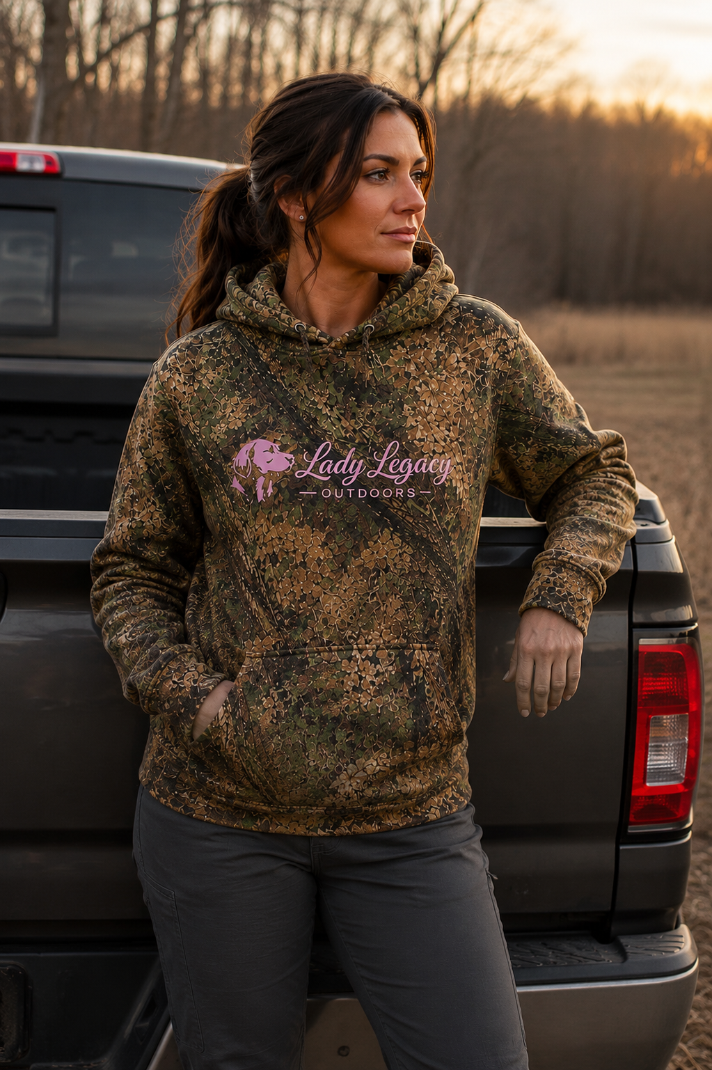 Lady Legacy Outdoors Unisex Cotton Hoodie