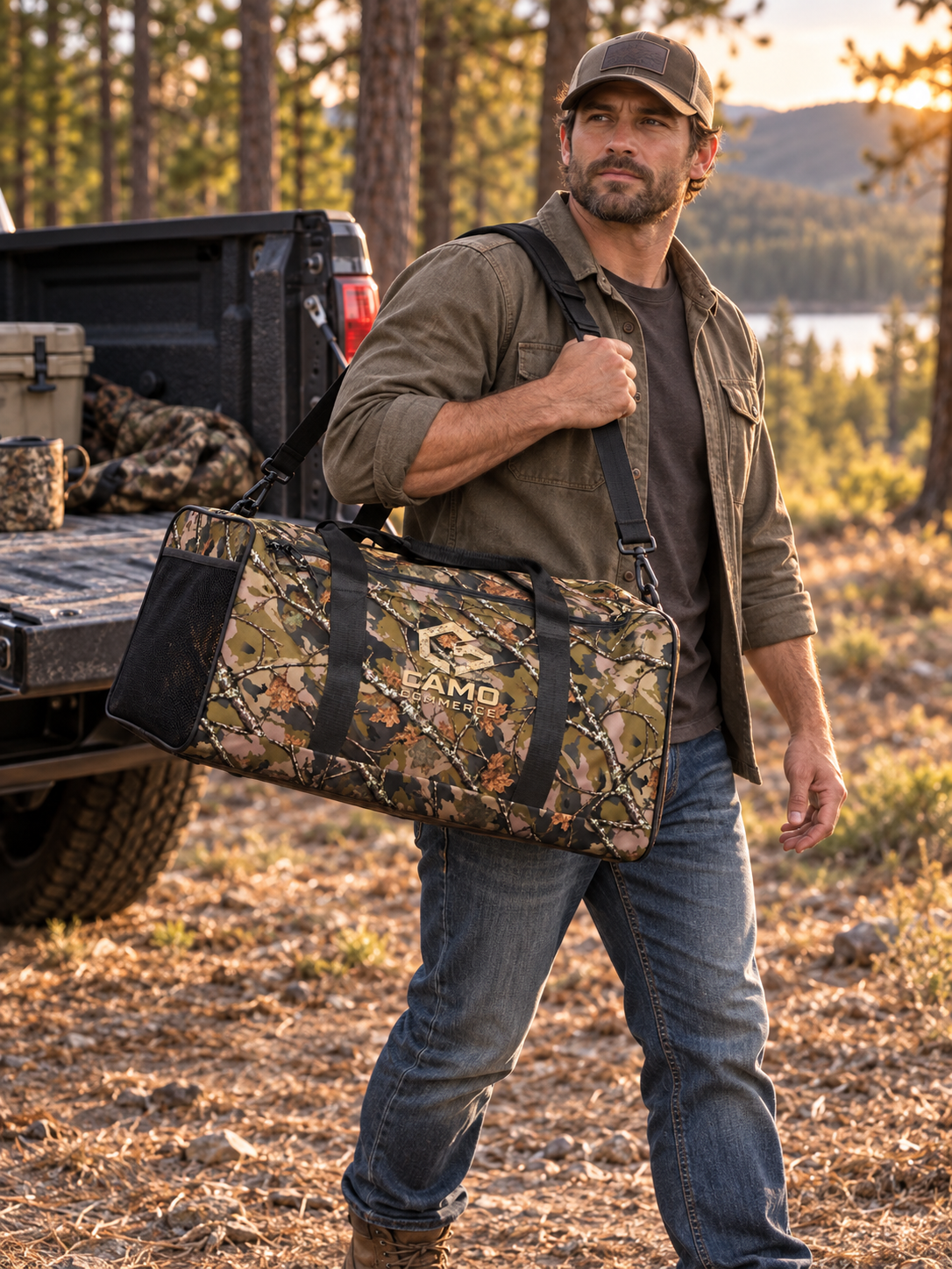 Camo Commerce Duffle bag