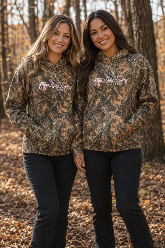 Lady Legacy Outdoors Heavyweight Oversized Cotton Hoodie