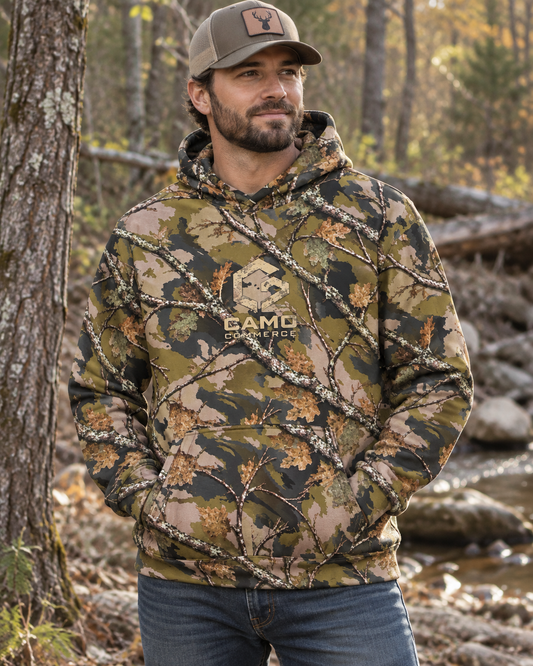 Camo Commerce Cotton Hoodie
